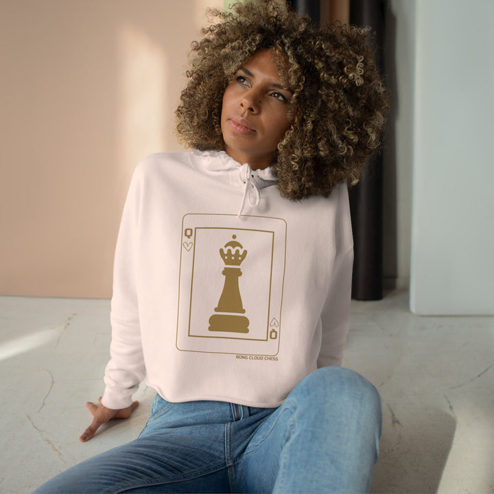 Chess Crop Hoodie 