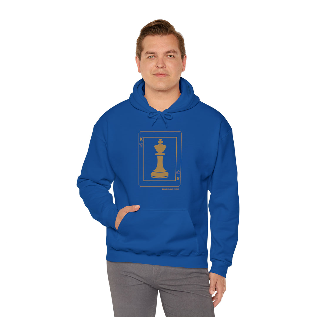 King of Diamonds Heavy Hooded Sweatshirt