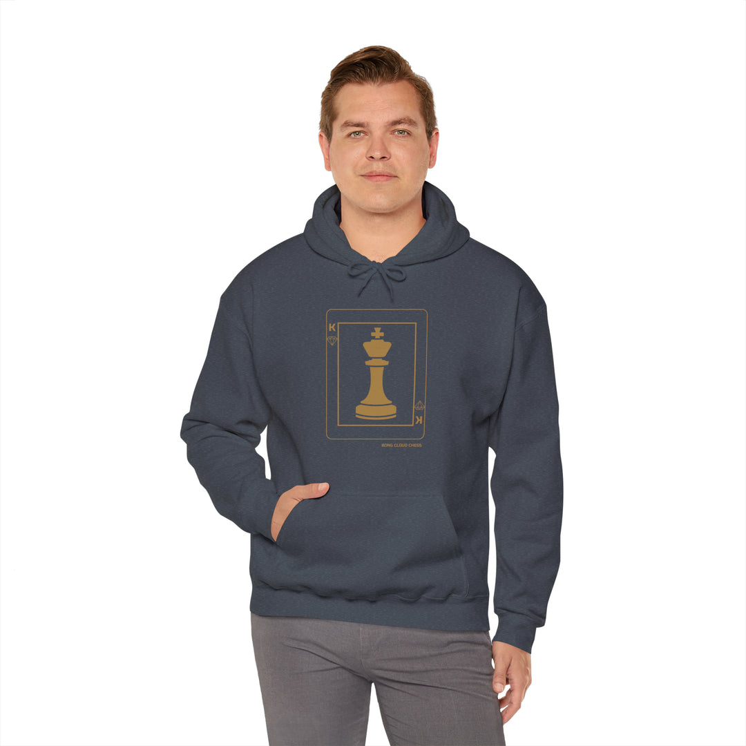 King of Diamonds Heavy Hooded Sweatshirt