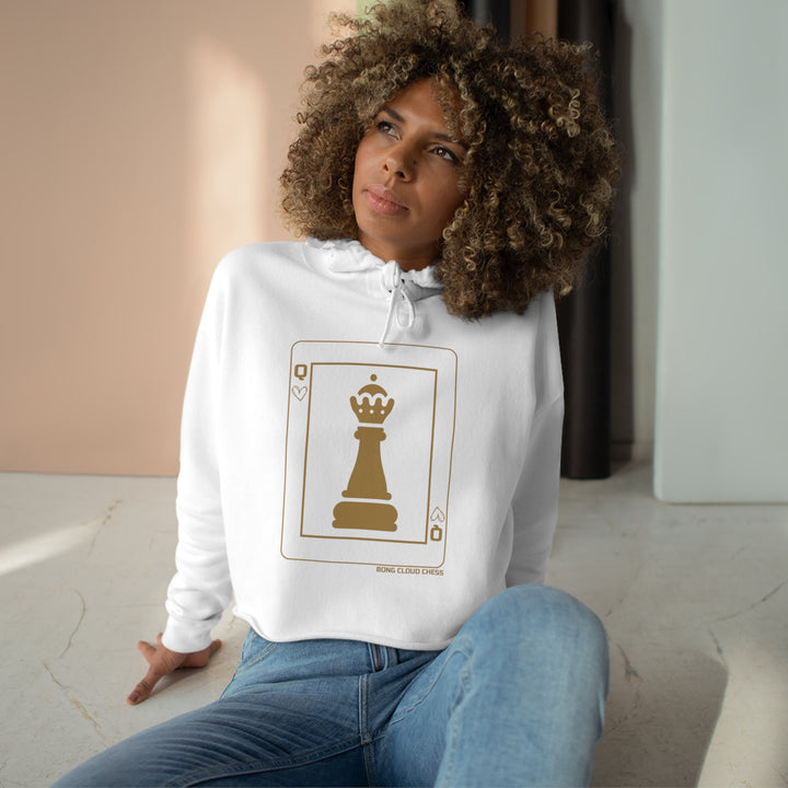 Chess Crop Hoodie 