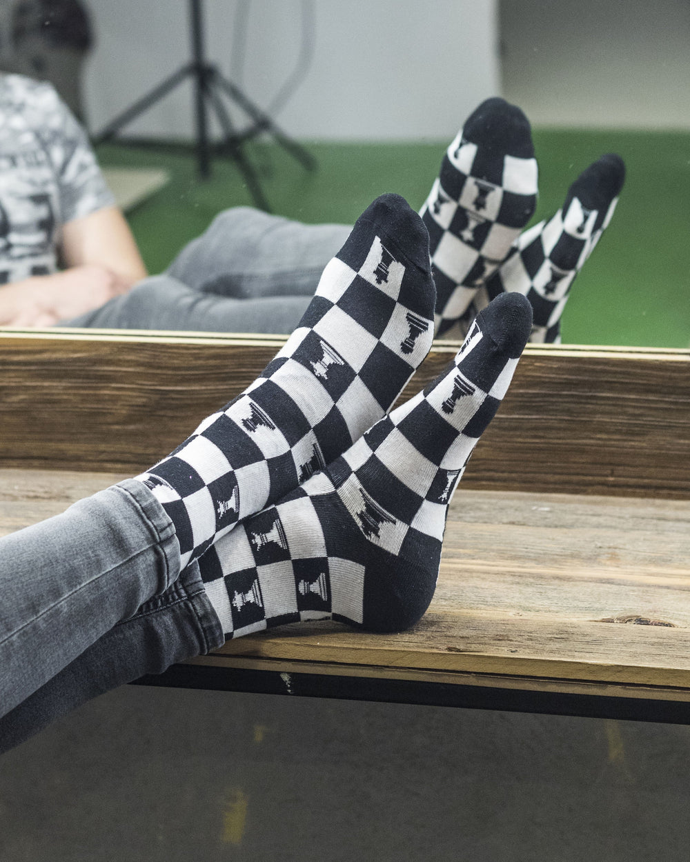 Printed Chess Socks